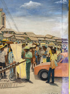 A Market in the Middle of The Street