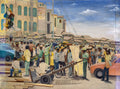 A Market in the Middle of The Street
