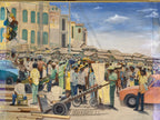 A Market in the Middle of The Street