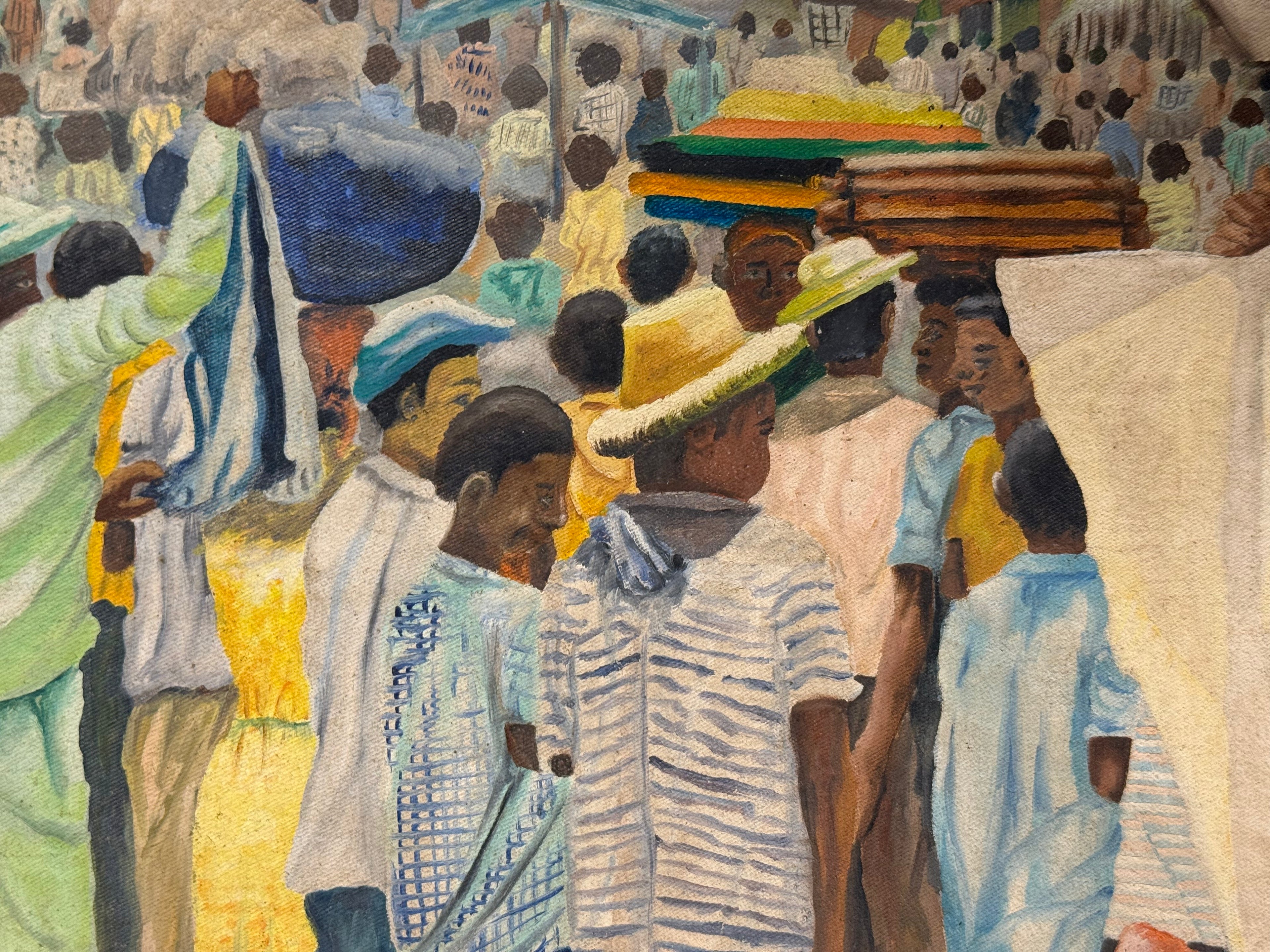 A Market in the Middle of The Street