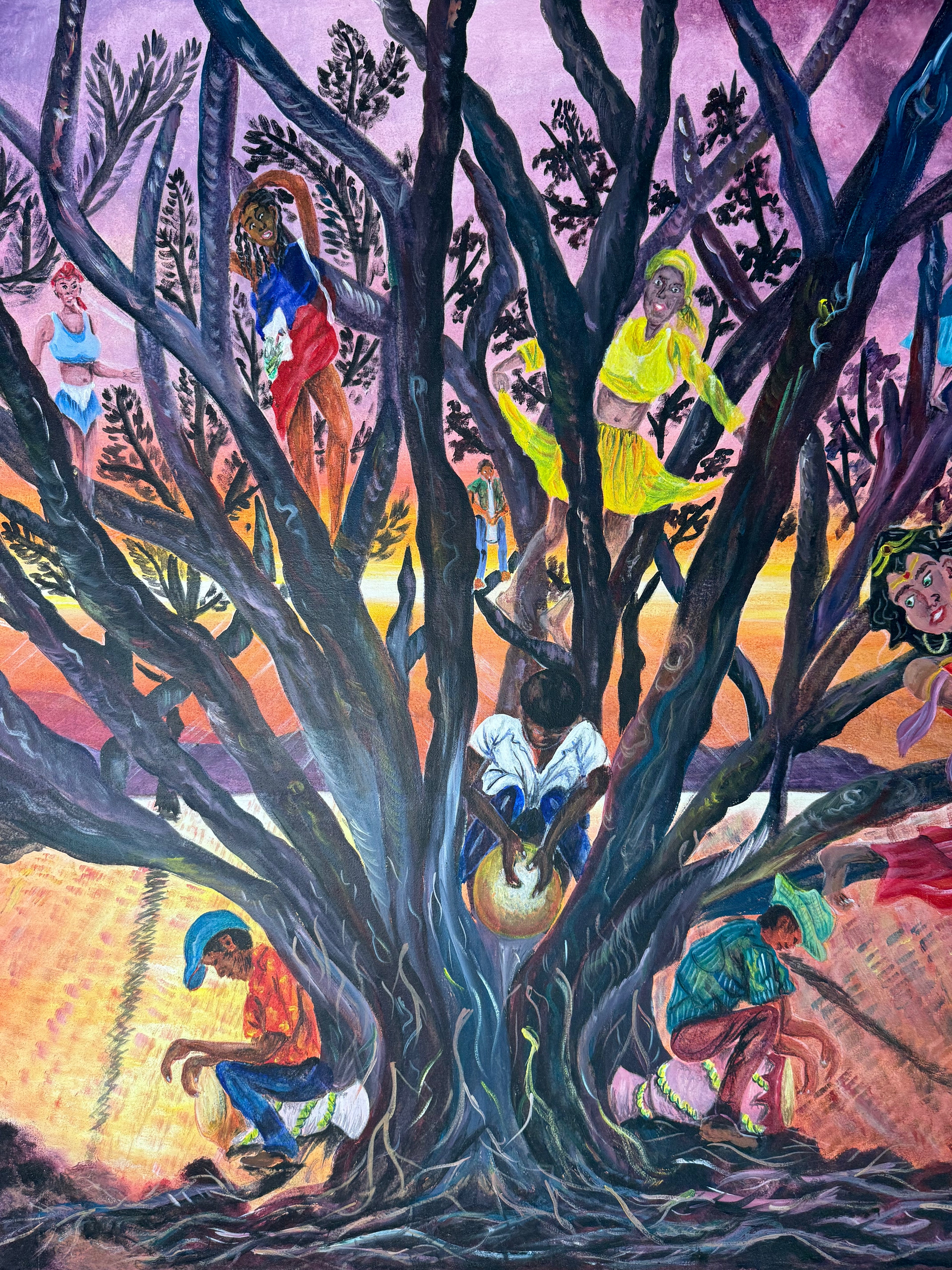 A Musical Atmosphere on a Tree