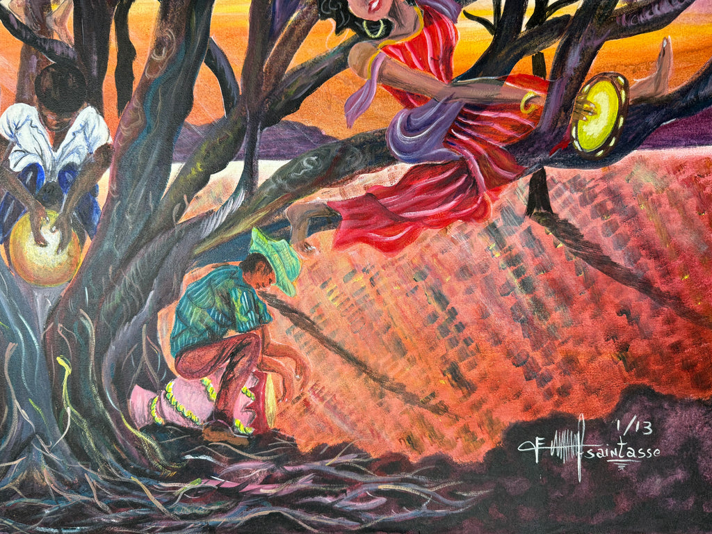 A Musical Atmosphere on a Tree