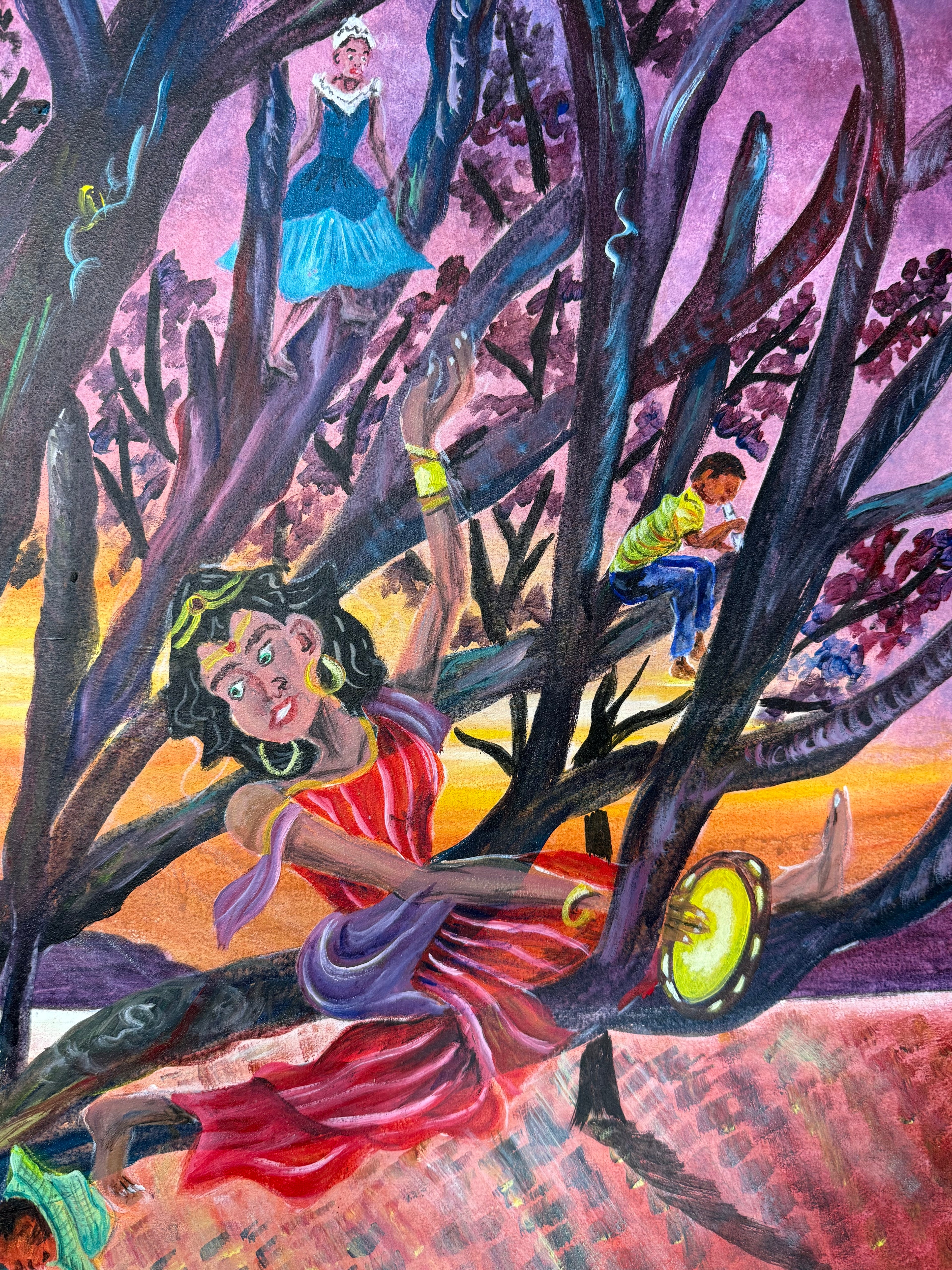 A Musical Atmosphere on a Tree